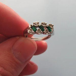 Avon Evening Classic Ring Size Small 1975 Silver Tone New Old Stock